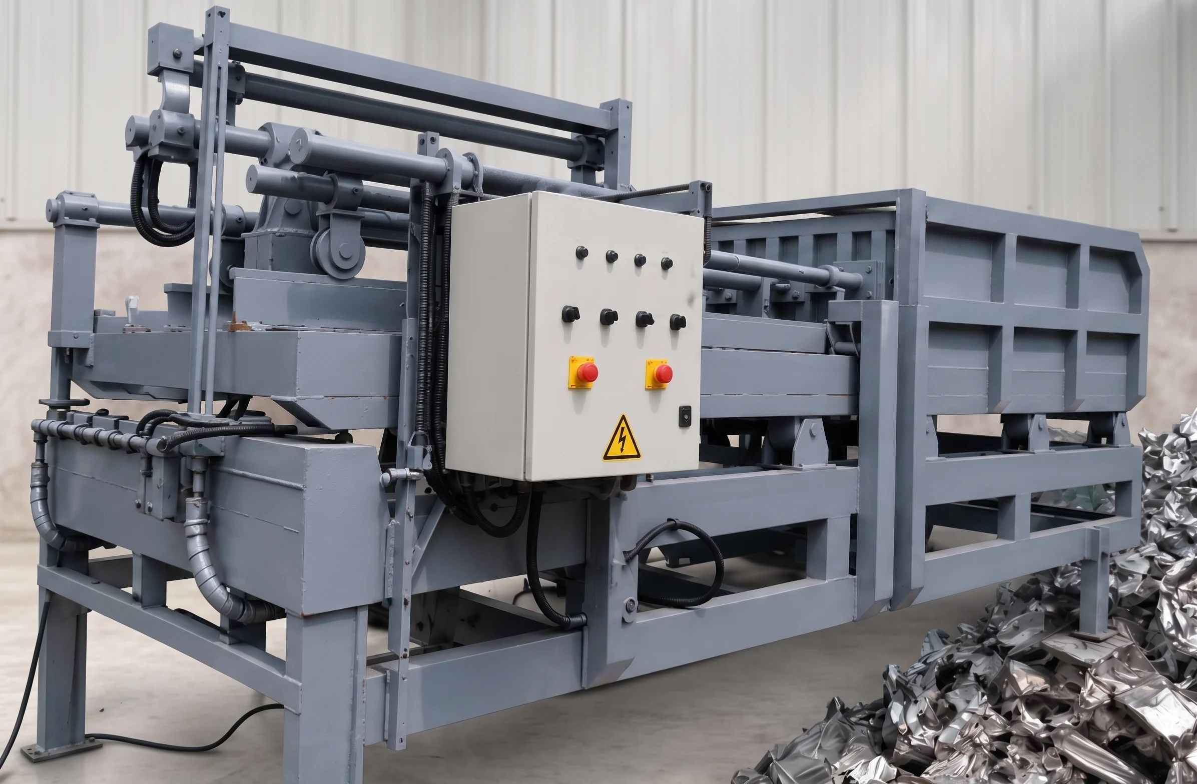 Aluminium Scrap Charging Machine